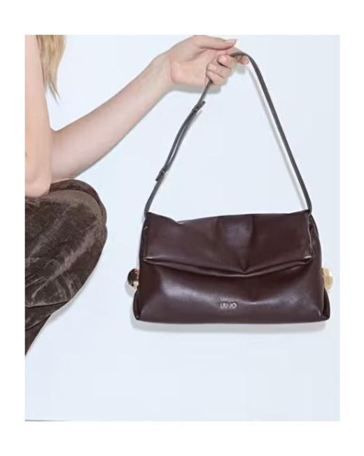 Liu Jo Purple Medium Riccy Shoulder Bag