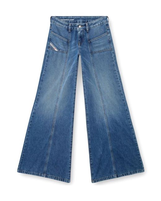 DIESEL Blue D-Akii Jeans