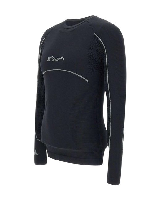Roa Blue Long Sleeve Crewneck T-Shirt for men