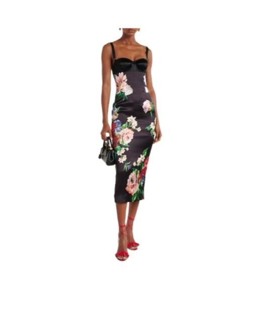 Manolo Blahnik Red Elegant Floral Decor High Heel Sandals