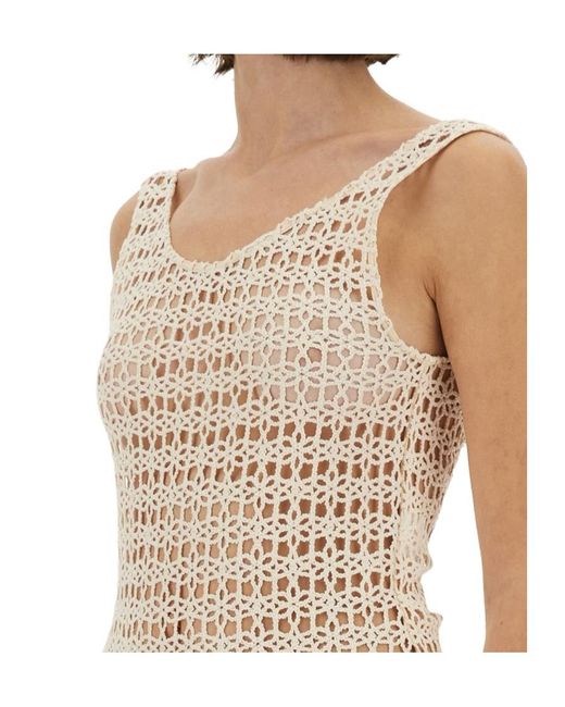 Alysi Natural Macrame Bodysuit