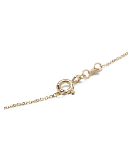 Aliita White 9Kt Deco Cilindro Opal Necklace
