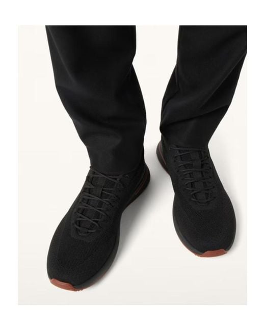 Loro Piana Black Week End Walk Sneaker for men