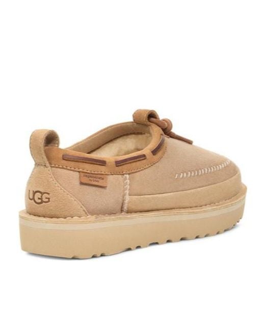 Ugg Natural Tasman Crafted Regenerate Slip-On Slippers