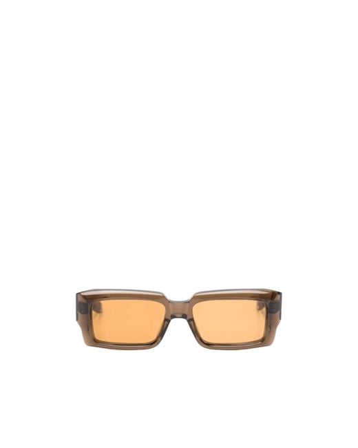Jacques Marie Mage Natural Quant Rectangle-Frame Sunglasses for men