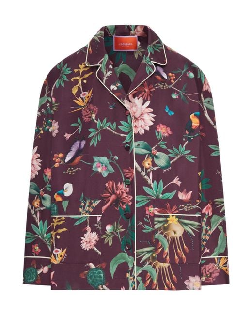 LaDoubleJ Red La Doublej Printed Pajama Shirt
