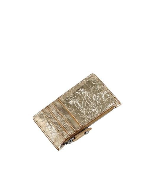 Vivienne Westwood Natural Zipper Card Holder
