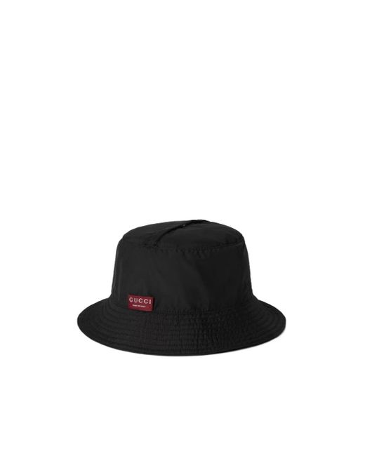ハット Gucci REVERSIBLE GG NYLON BUCKET HAT 835772_3HBB7_1060_001_100_0000