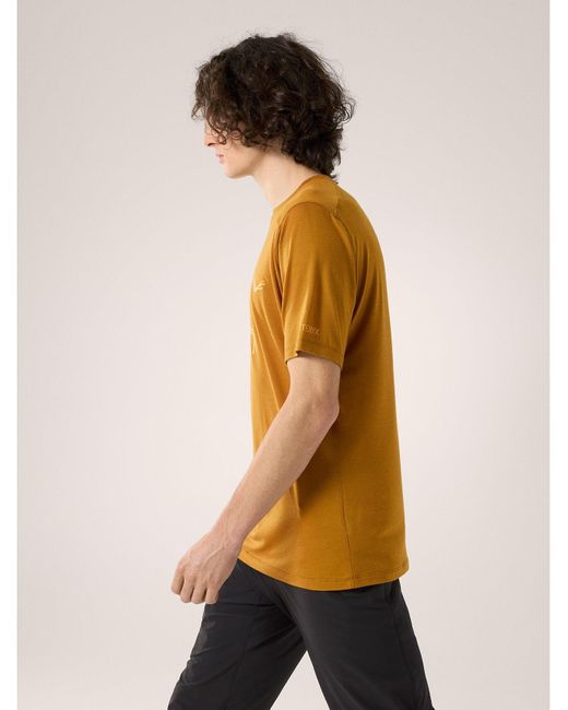 Arc'teryx Orange Ionia Short-Sleeved T-Shirt for men