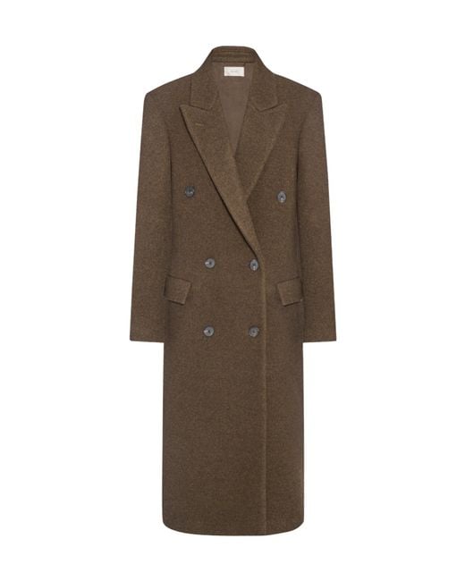 The Row Brown Long-Sleeved Coat