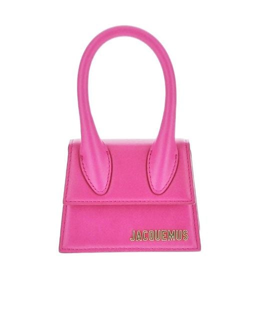 Jacquemus Pink Le Chiquito Mini Tote Bag