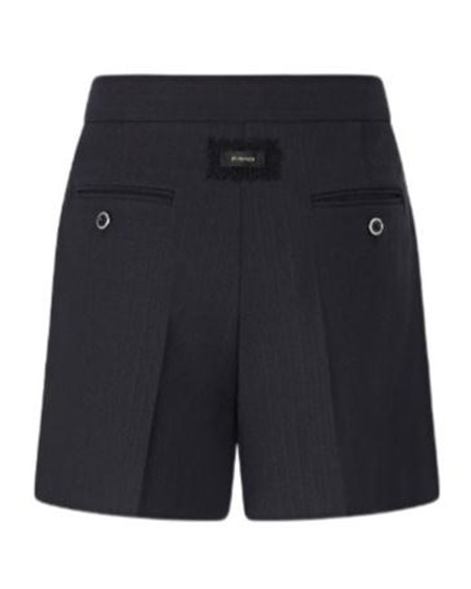 Pinko Blue Tailored Shorts
