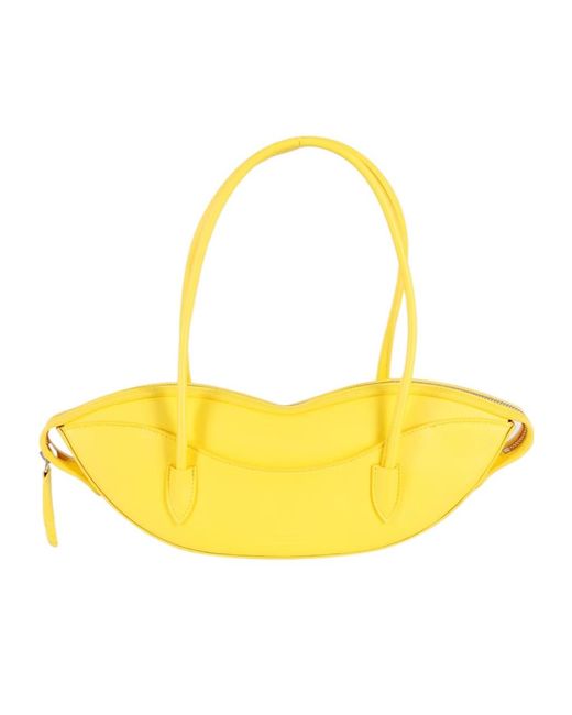Fiorucci Yellow Quilted Shoulder Bag