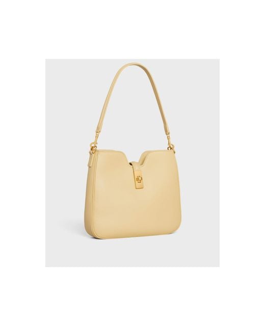 Céline White Small Camille 16 Soft Bag