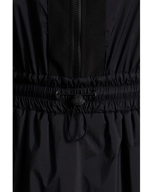 Moncler Black Drawstring Dress