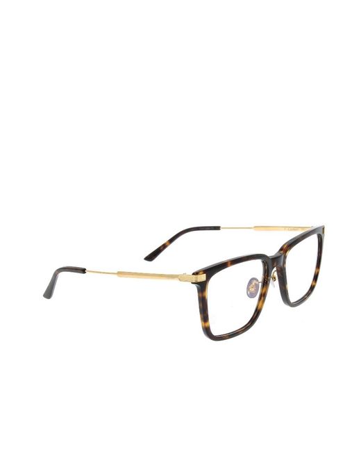 Cartier Metallic Wayfarer-Frame Glasses for men