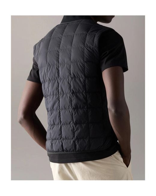 Moose Knuckles Black Transit Vest for men