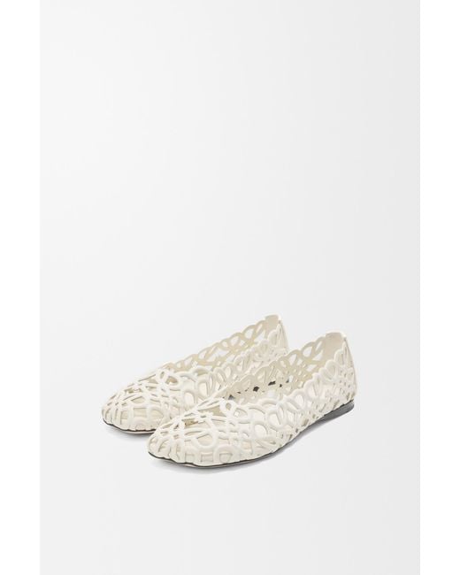 Loewe Natural Petal-Shaped Character Puzzle Ballet Slippers