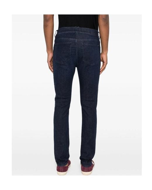 PT01 Blue Belt Loop Jeans for men
