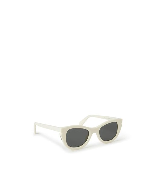 Off-White c/o Virgil Abloh White Logo Sunglasses for men