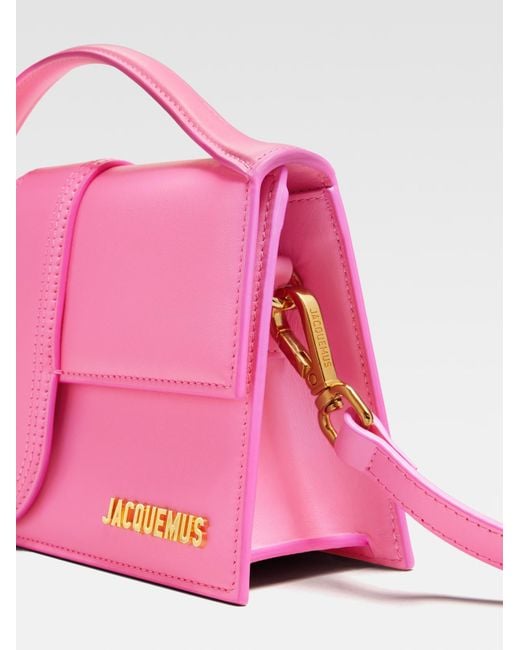 Jacquemus Pink Logo Shoulder Bag