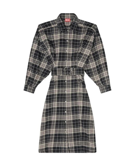 DIESEL Gray Midi Dress
