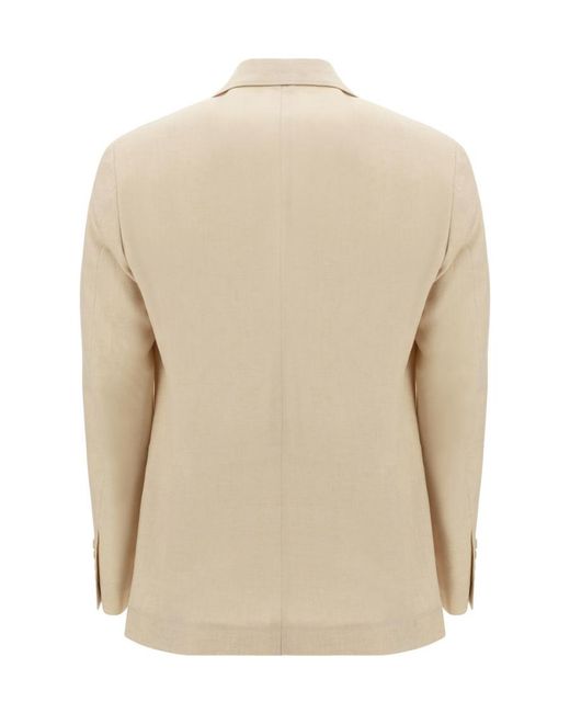 Brunello Cucinelli Natural Tailored Suit for men