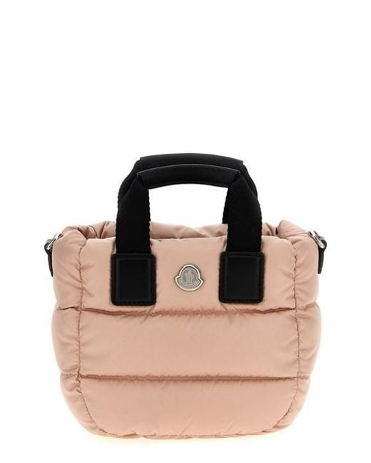 Moncler Black Caradoc Padded Mini Tote Bag