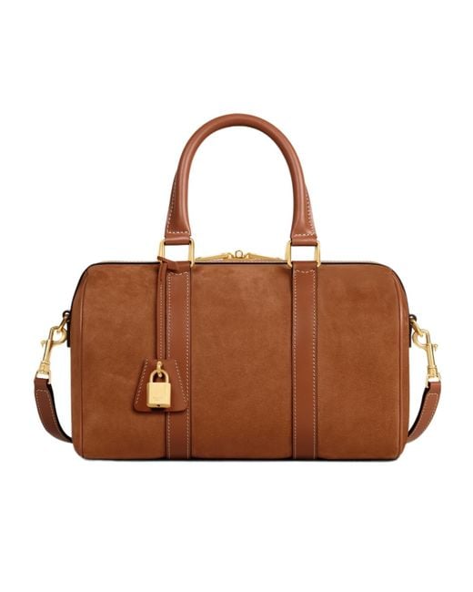 Céline Brown Medium Boston Shoulder Bag