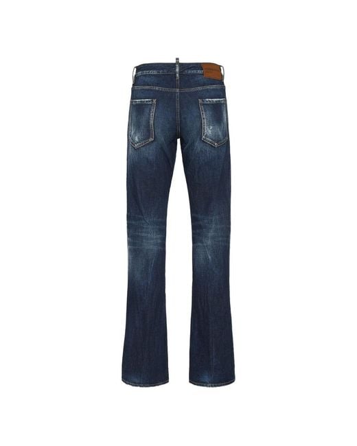 DSquared² Blue Multi-Pocket Jeans for men