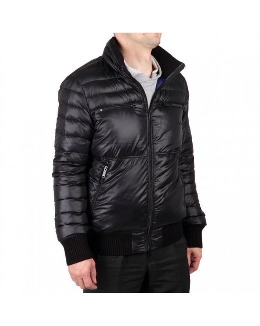 Iceberg Black Long-Sleeved Down Jacket for men
