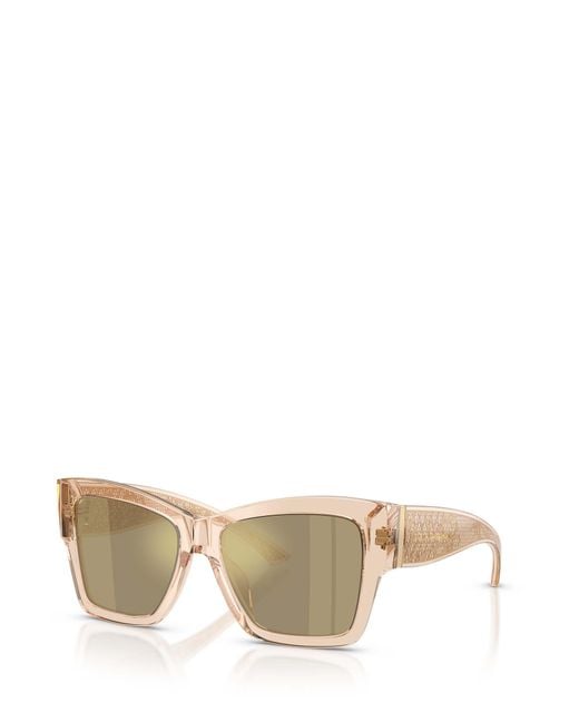 Dolce & Gabbana Natural Eyewear Square Frame Sunglasses
