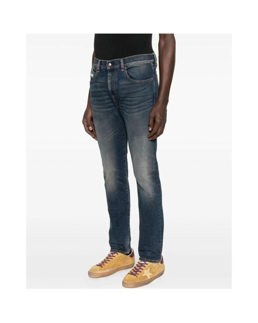 DIESEL Blue 2019 D-Strukt Slim Jeans for men