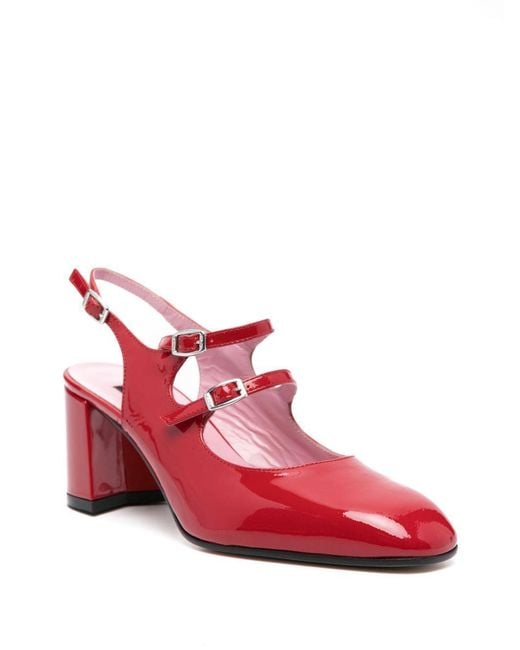 CAREL PARIS Red Logo High Heels