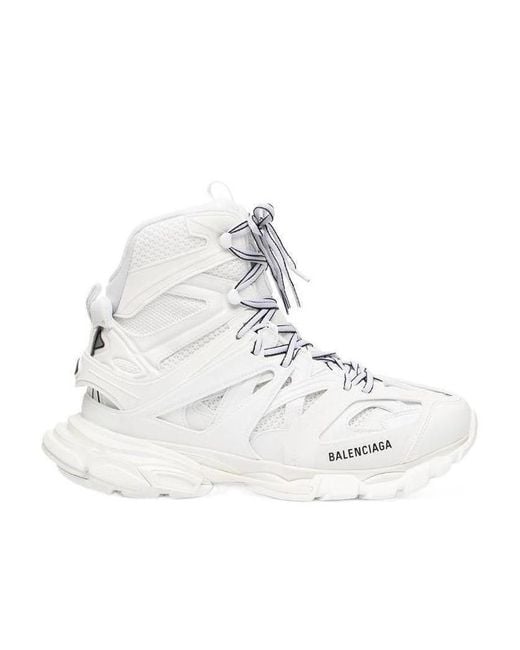 Balenciaga White Track Hike Sneakers for men