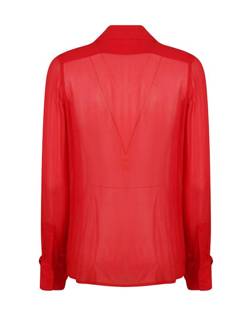 Elisabetta Franchi Red Blouse