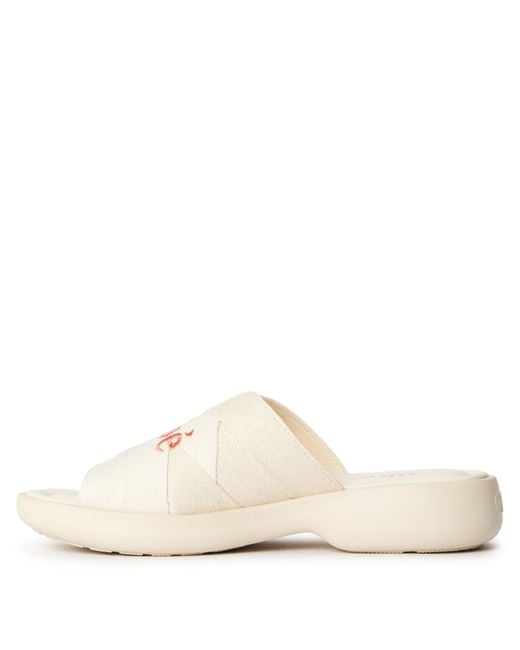 Chloé Natural Simple Flat Sandals