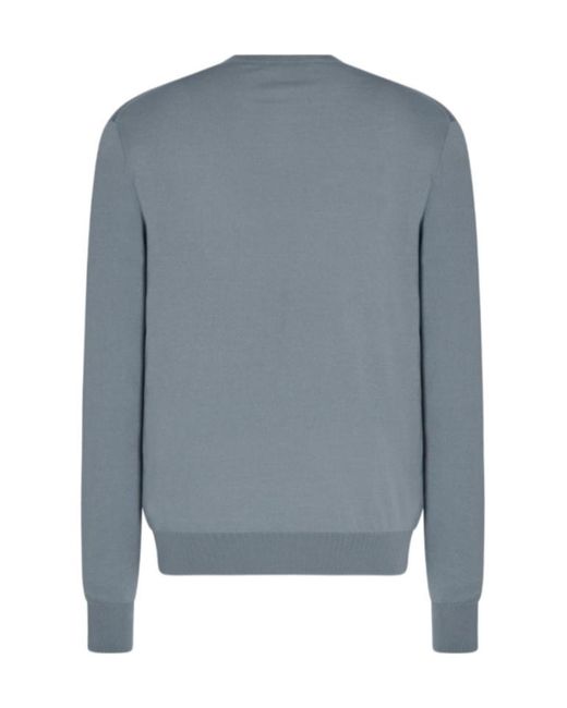 The Row Blue Senna Long-Sleeved Pullover for men