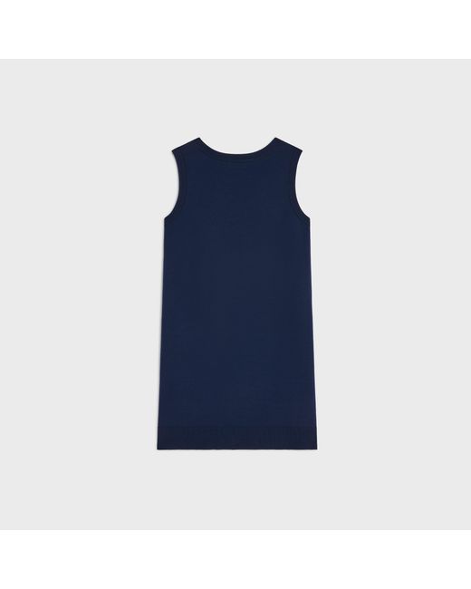 Céline Blue Mini Dress