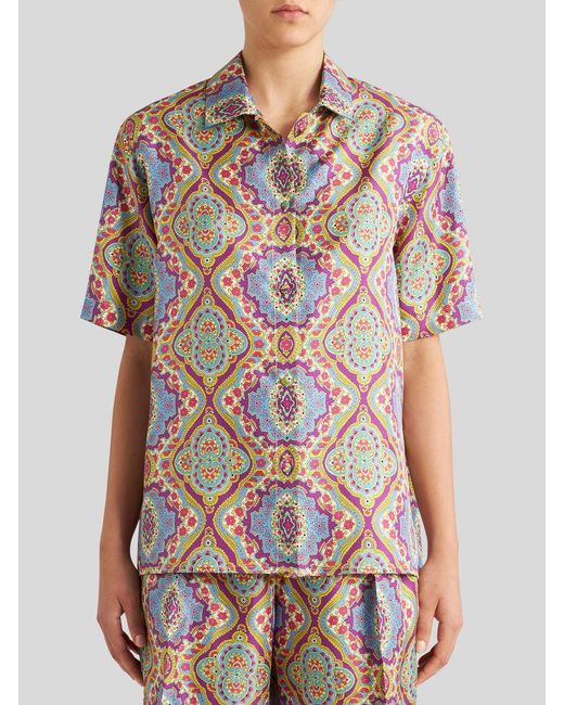 Etro Multicolor Shirts