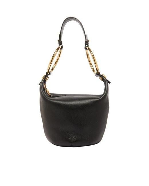 Chloé Black Zippered Handbag