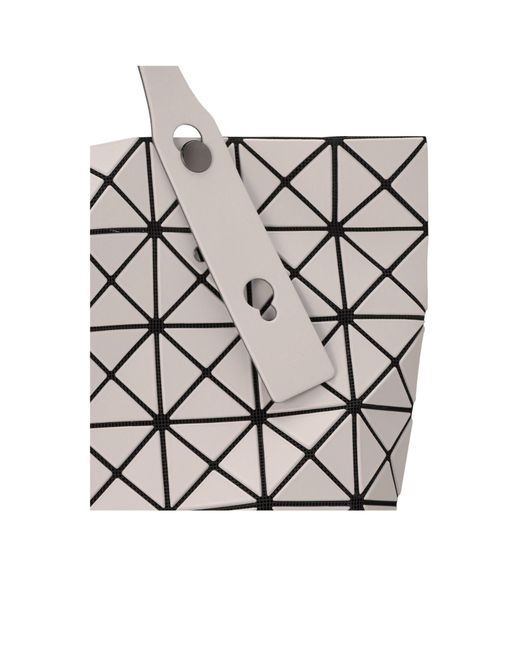 Issey Miyake White Prism Matte Tote Bag