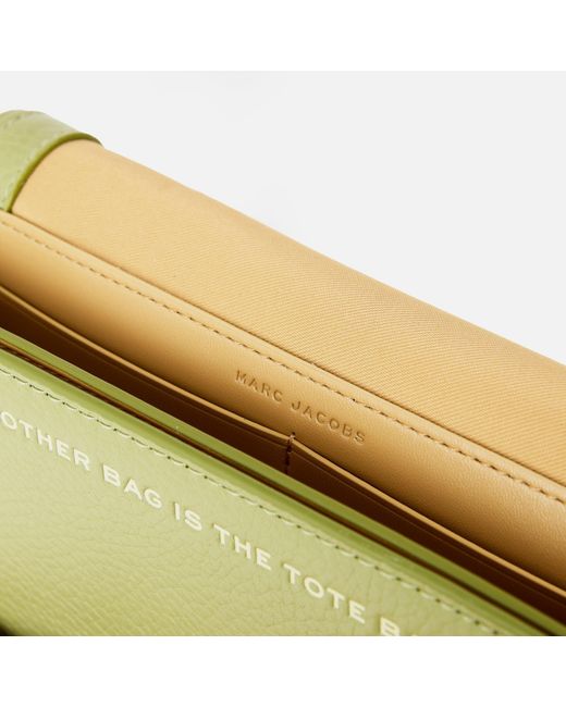 Marc Jacobs Green Grainedleather Mini Crossbody Bag