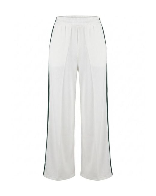 Gucci White Rib Jersey Leisure Pants