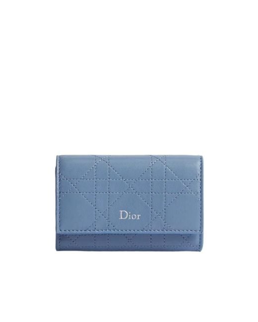 Dior Blue Trianon Glycine Wallet