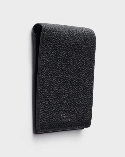 Prada Blue Leather Wallet