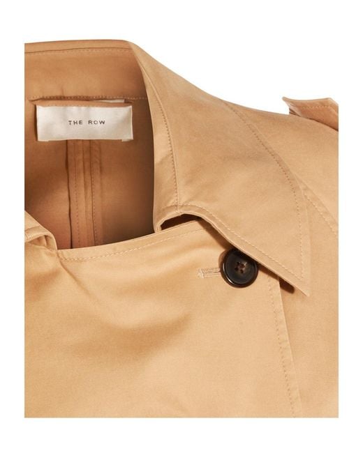 The Row Natural Dester Double-Breasted Coat