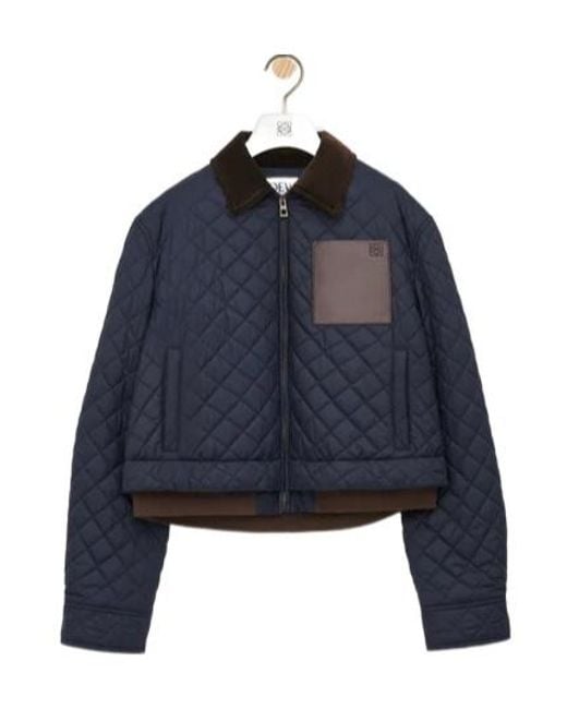 Loewe Blue Zippered Jacket