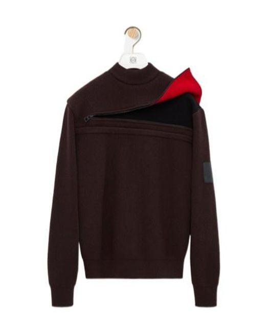 Loewe Red Sweater for men