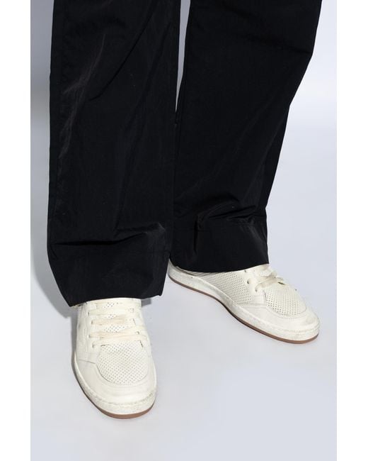 Golden Goose Deluxe Brand White Ball Star Lace-Up Sneakers for men